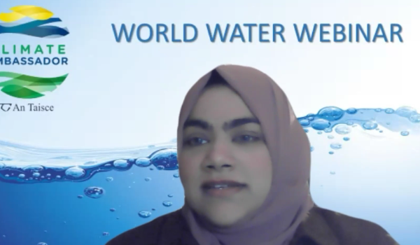 Image of World Water Day webinar host