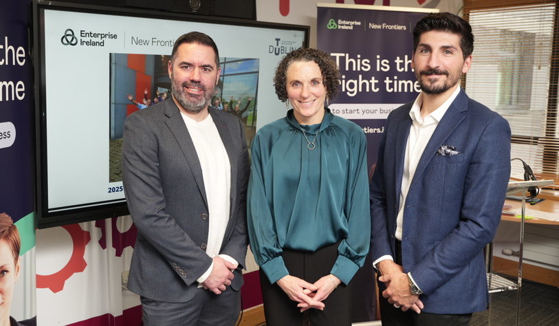 Peter Connolly (South Dublin LEO), Majella Murphy (Furthr), Hugo Grattirola (Philip Lee).