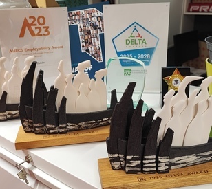 A photo of a DELTA Award