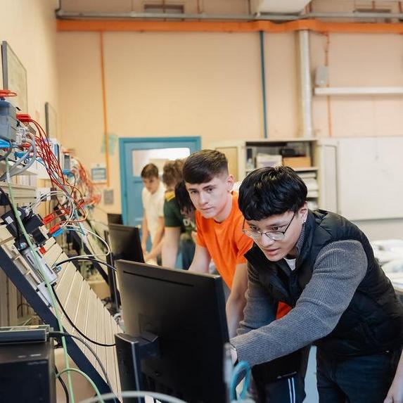 Postgrad students in workshop